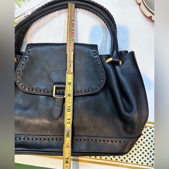 Dooney & Bourke Florentine Leather Satchel Handbag - Picture 14 of 15